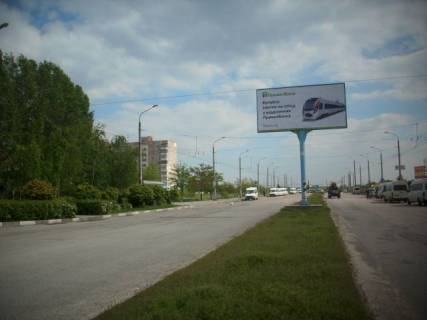 Billboard A in Zaporizhzhya, 6x3  Novokuznec'ka st., - Stesenka st.  (z/m "Pivdennij") Photo 1