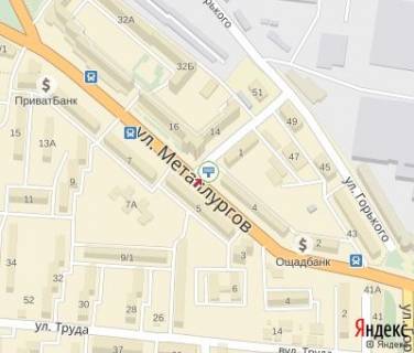 Billboard A in Sumi, 6x3  Metalurgoi st., - Novoposelens'ka st. (200 m.do "Ukrssibanka") scheme