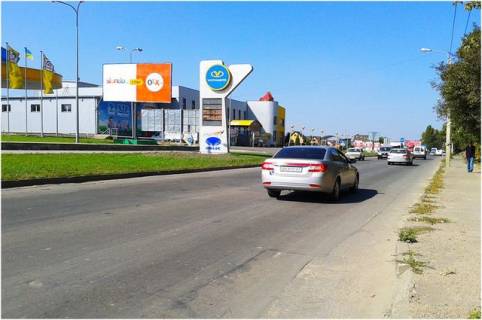 Billboard  in Khmelnitsky Pilots'ka st., 12, AZS "Ukrnafta" (TC "7 kontinet") Photo 1