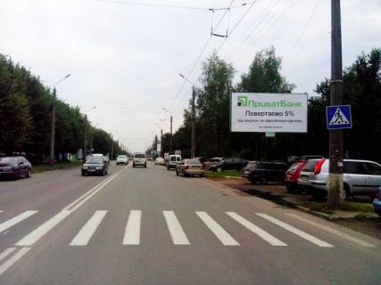 Billboard A in Chernivtsi, 6x3  Geroiv Majdanu st., 230 (naproti postampta) Photo 1