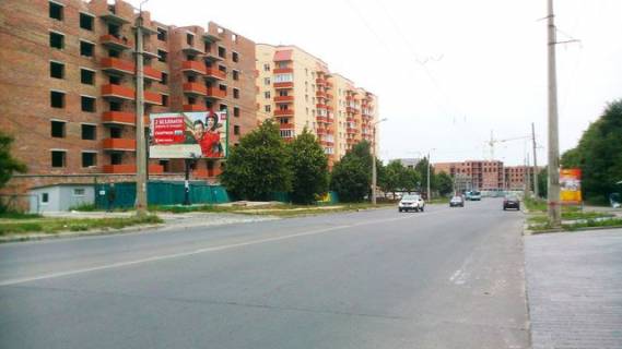 Billboard B in Khmelnitsky, 6x3  Mirnogo P. st., (naproti d. 27) (200 m. do  TC "Agora","Privatbank") Photo 1