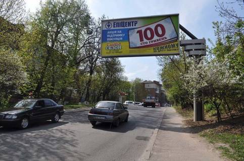 Billboard A in Vinnytsia, 6x3  Knaziv Koriatoviciv st., 130 (z centru na z/m Sverdlovskij ta TC "Voaz") Photo 1