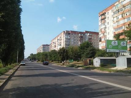 Billboard A in Rivne, 6x3  Makarova st., 6 (magazini "Izacok" ,"Zdorov`acok") Photo 1