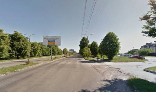 Billboard A in Lutsk, 6x3  Ersova st., 54 (rozpodil'ca smuga) Photo 1