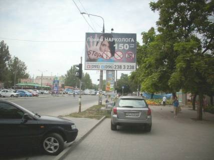 Billboard A in Zaporizhzhya Pivnicno - Kil'ceva st., - Sitova st. A1 (naproti "Privatbank",150 m. "Ukrsocbank", 150 m. supermarketi "Varus" ta "ATB") Photo 1