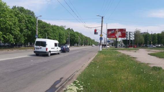 Billboard A in Kropyvnytskyi (Kirovograd), 6x3  Universitets'kij av., - Kovalenka st. (naproti oblasnoi likarni) Photo 1