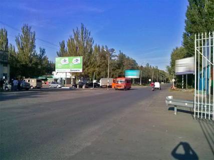 Billboard B in Shiroka Dacha, 6x3  Gornakiv st., 38, mkr. Ingulec' (avtovokzal, rinok), za povorotom Photo 1