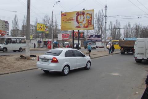 Billboard B in Mykolaiv, 3х6  st. Dimitrova ugol st.Lavreneva Photo 1