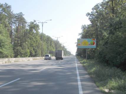 Billboard A in Kyiv, 6x3  Velika Kil'ceva doroga, pisla 1300 metriv ruhu vid Gostomel's'kogo sose scheme