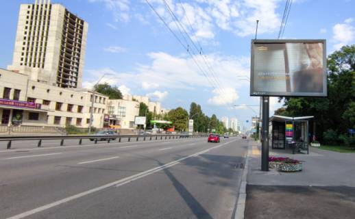 Video Billboard A in Kyiv, 3.14x2.32  Berestejs'kij (Peremogi) pr-kt / Akademika Angela - 333027 scheme
