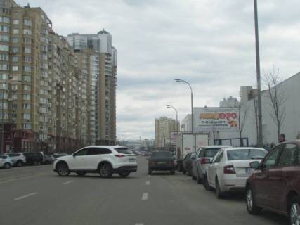 Billboard A in Kyiv, 6x3  Mikil's'ko-Slobids'ka, 4-V (Miznarodnij Vistavkovij Centr) scheme