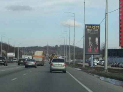 Backlight A in Kyiv, 4x8  Stolicne sose, 22 (ZK"SVITLO PARK"), ruh do centru mista scheme