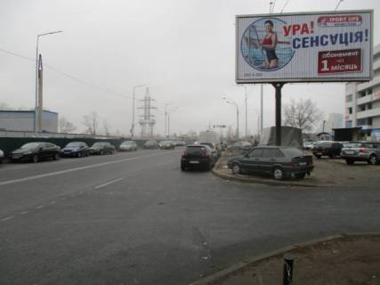 Prismatron, Prism A in Kyiv, 6x3  Dragomanova Mihajla  / Zdolbunivs'ka (bila supermarketu ATB) - 27316 scheme