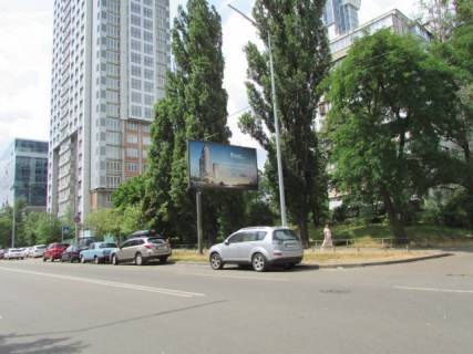 Billboard A in Kyiv, 6x3  Ticini Pavla prospekt, 1  (ruh do Dniprovs'ka naberezna) scheme