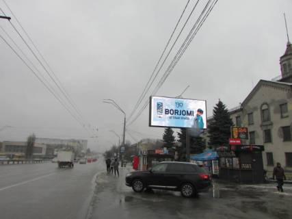 Video Billboard A in Kyiv, 6x3  Berestejs'kij (Peremogi) pr-kt, 83/2, vihid m.Svatosin, ruh do centru mista - 298266 scheme