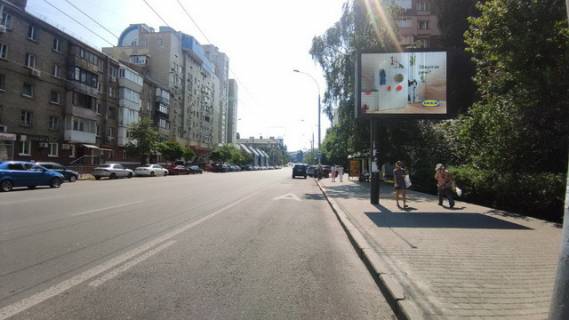 Video Billboard A in Kyiv, 3.14x2.32  Antonovica (Gor'kogo), 162 (svitlofor) - 391073 scheme