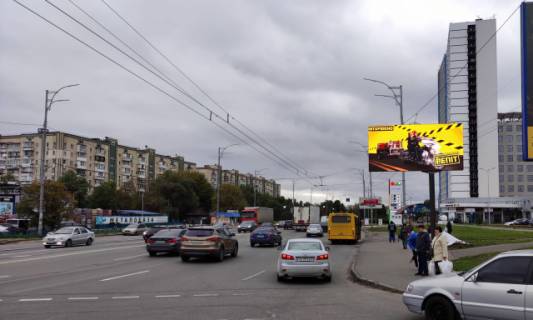 Video Billboard A in Kyiv, 6x3  st. Bratislavs'ka (Epicentr) - 376755 scheme