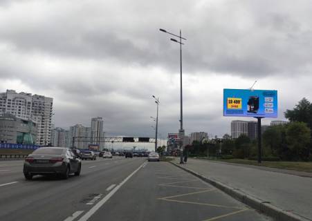 Video Billboard A in Kyiv, 6x3  Bazana Mikoli av., navproti 14A ( ruh do Pivdennogo mostu) - 391125 scheme