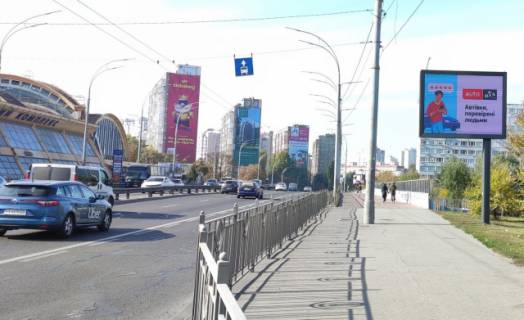 Video Billboard A in Kyiv, 3.14x2.32  Cokolivs'kij bul'v., 42 - 391357 scheme