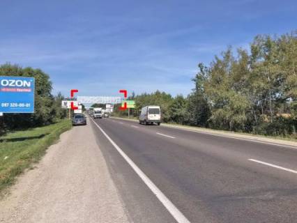 Non-Standard A in Lviv route, 18x3  c Sokil'niki, Zahidnij obhid m.L'vova, km 8+40 (napramok do Gorodoc'koi) Photo 1