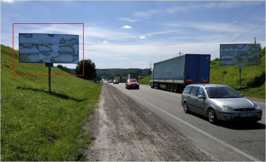 Billboard B in Lviv route, 6x3  Trasa M-06 Kiiv-Cop, s.Ciski, livij Photo 1