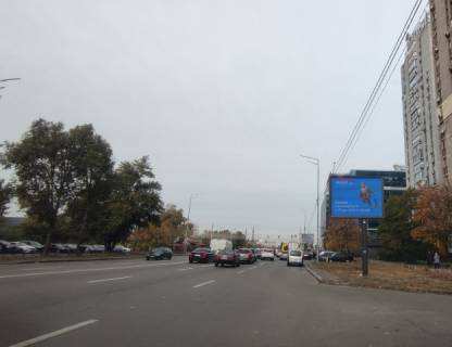 Video Billboard A in Kyiv, 3.14x2.32  Dniprovs'ka naberezna, 3A (ruh do mostu Patona) - 380579 scheme