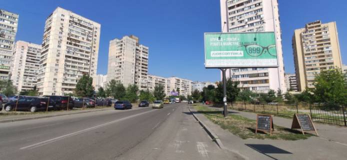 Prismatron, Prism A in Kyiv, 6x3  Rudenko Larisi  / Solomii Krusel'nic'koi, ruh do prospektu Mikoli Bazana - 298197 scheme