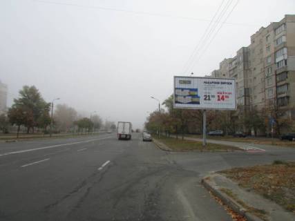 Prismatron, Prism A in Kyiv, 6x3  Serza Lifara (Saburova), 19  (ruh vid st. Onore de Bal'zaka) - 298406 scheme