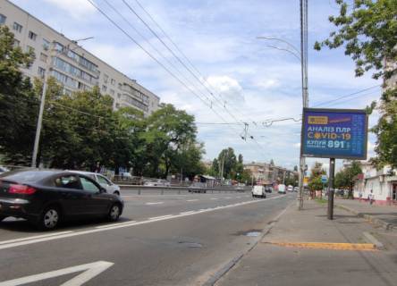 Video Billboard A in Kyiv, 3.14x2.32  Cokolivs'kij bul'var, pomiz bud. 20, 22 - 368457 scheme