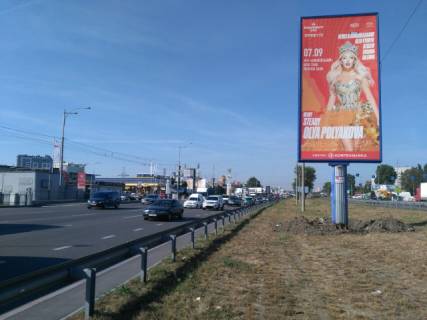 Backlight A in Kyiv, 4x8  Kil'ceva doroga, (rozpodiluvac) / navproti st.Zodcih 66, ruh v napramku prospektu Berestejs'kij (Peremogi) scheme