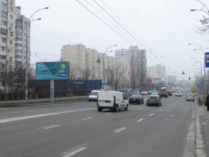 Billboard B in Lviv, 3м x 6м  Geroiv Dnipra, 42 scheme