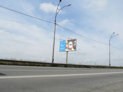 Billboard B in Lviv, 3м x 6м  Akademika Zabolotnogo, 250 metriv do st. Komunal'na scheme