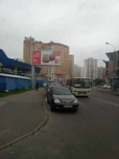 Billboard B in Lviv, 3м x 6м  Misugi Oleksandra, 4 (TC"Piramida") scheme
