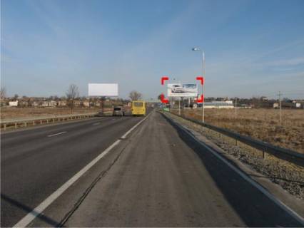 Billboard A in Lviv route, 12x5  s. Mali Pidliski (Kiivs'ka trasa, napramok do Kieva) Photo 1