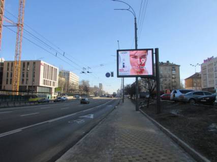 Video Billboard A in Kyiv, 3.14x2.32  Mihnovs'kogo M. (Druzbi Narodiv) b-r., 16A ("NOVUS") - 196102 scheme