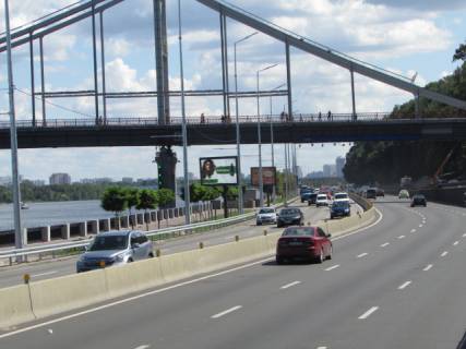 Scrolller, Scroll B in Lviv, 2,32м х 3,14м  Naberezne sose (4),(za 100 metriv do Parkovogo mostu po hodu vid Postovoi plosi) - 486134 scheme