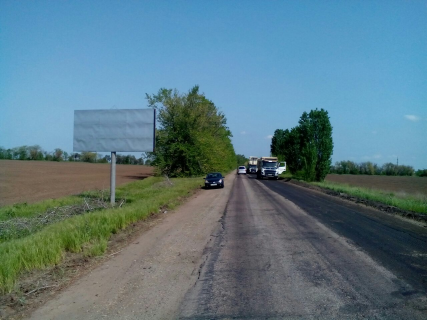 Billboard B in Zaporizhzhya Zaporizza-Bilen'ke, km 10+900 (pravoruc) Photo 1