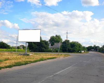 Billboard B in Oleksandrivka, 3х6  perehresta Oleksandrivs'ke sose ta st. Gagarina Photo 1