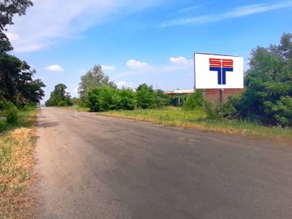 Billboard A in Bobrynets st. Kastanova, bila bud. No2  Photo 1