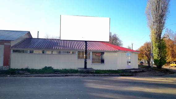 Billboard A in Shostka, 3х6  per. Sevcenko, 9 (promrinok) Photo 1