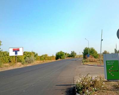 Billboard B in Dniprorudne v'izd v m.Dniprorudne (shidna storona) Photo 1