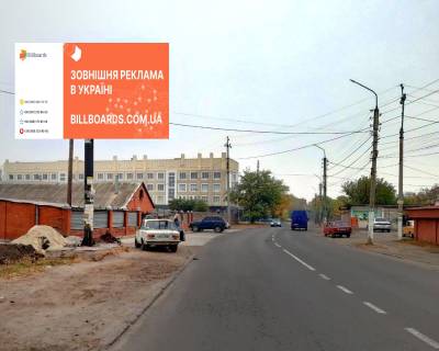 Billboard B in Slovyansk, 3х6  perehresta st. Svatogirs'ka ta st. Barvinkivs'ka Photo 1