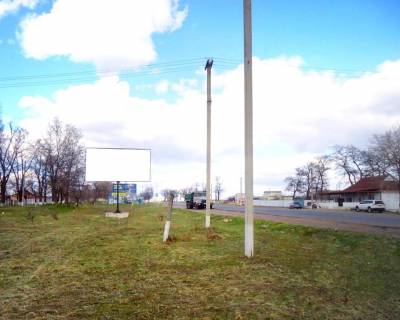 Billboard B in Oleksandria, 3х6  Kremencuc'ke sose (bila budivel' po Kremencuc'komu sose, 2) Photo 1