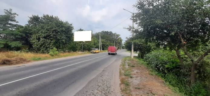 Billboard B in Horishni Plavni (Komsomolsk), 3х6  st. Gor'kogo, 130 Photo 1