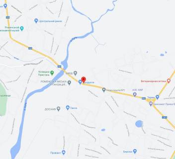 Billboard B in Romney, 3х6  st. Poltavs'ka, 10 scheme