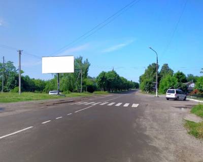 Billboard B in Kaniv, 3х6  st. Kiivs'ka,34 (rajon TOV <<Visij navcal'nij zaklad Shidnoevropejs'kogo universitetu ekonomiki i menedzmentu>>) Photo 1