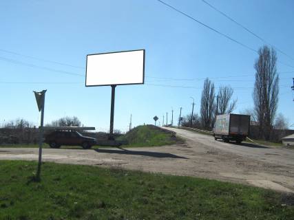 Billboard B in Apostolov, 3х6  V'izd do mista, na perehresti bila mosta Photo 1