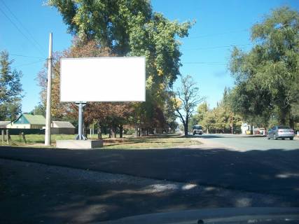 Billboard B in Nikopol, 3х6  perehresta st.Elektrometalurgiv ta st.Peredovikiv Photo 1