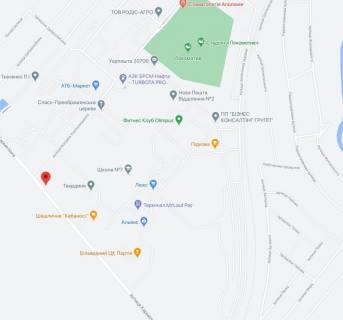 Billboard A in Smila, 3х6  st.Karmeluka (bila perehresta z st.Bogdana Hmel'nic'kogo) scheme