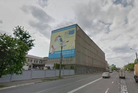 Facade Banners A in Kyiv Kurenivs'ka st., 2-B (Sklarenko) (> Avtozavods'ka, pl. Sevcenka) Photo 1